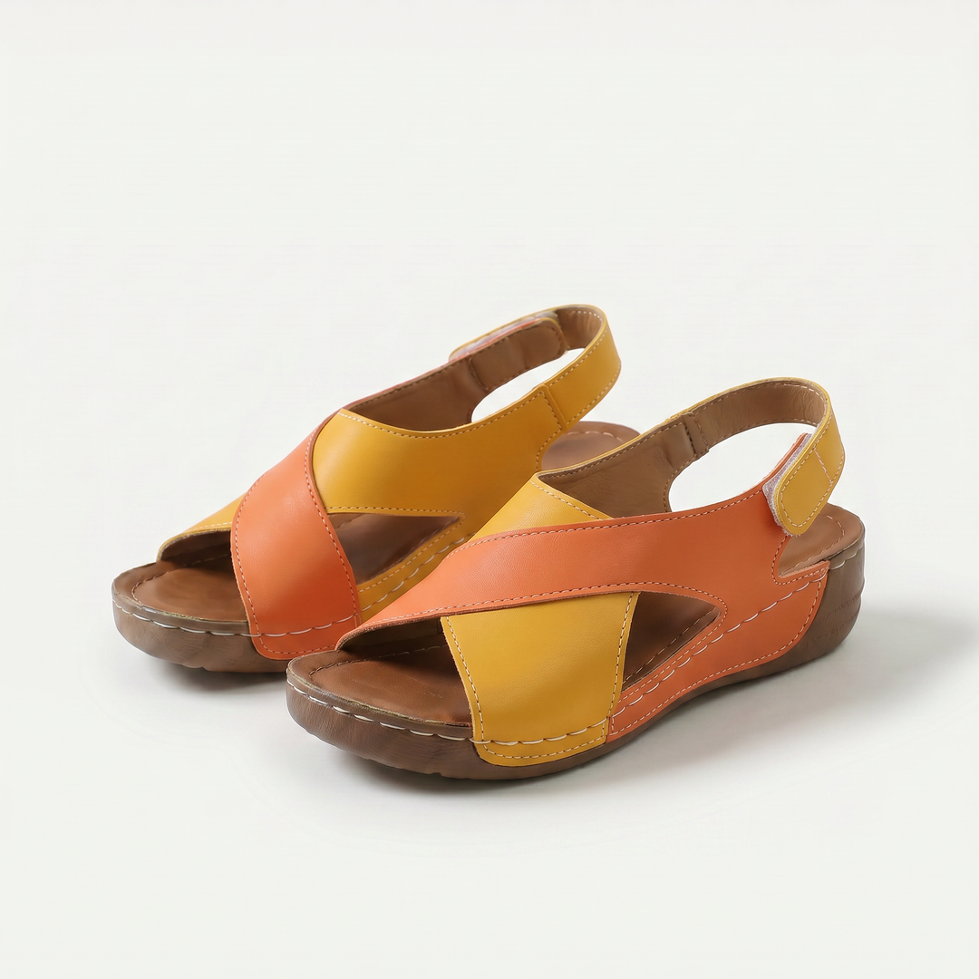 Nicole Comfortable Open-Toe Sandals