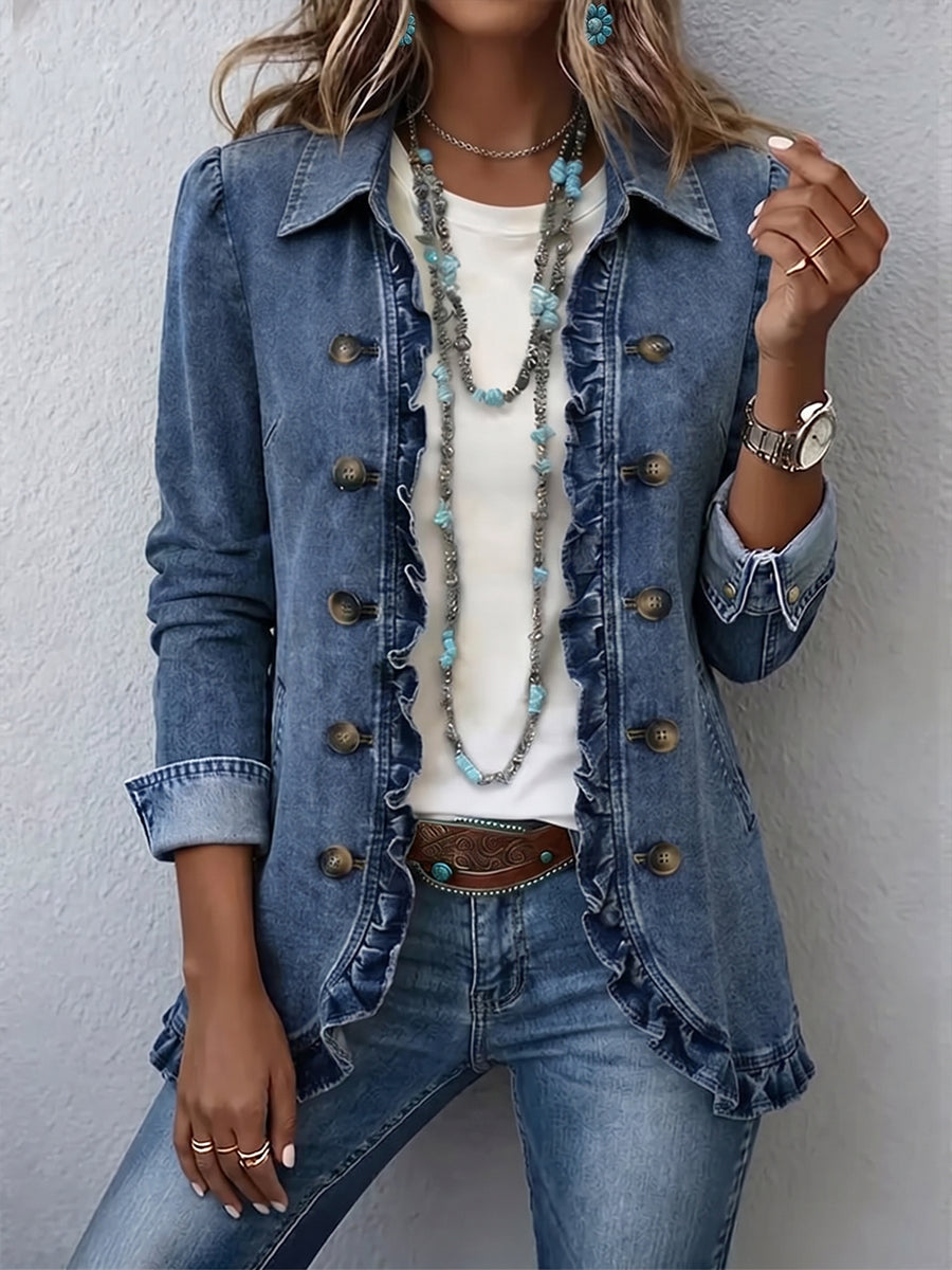 Lieke Ruffle Jacket
