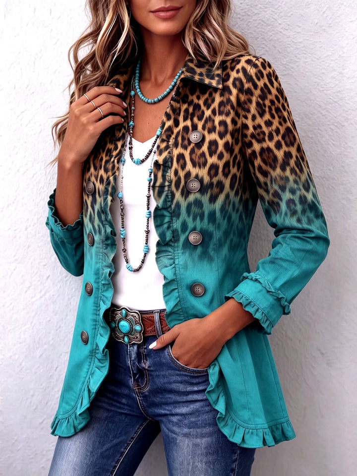 Mirjam Leopard Blazer
