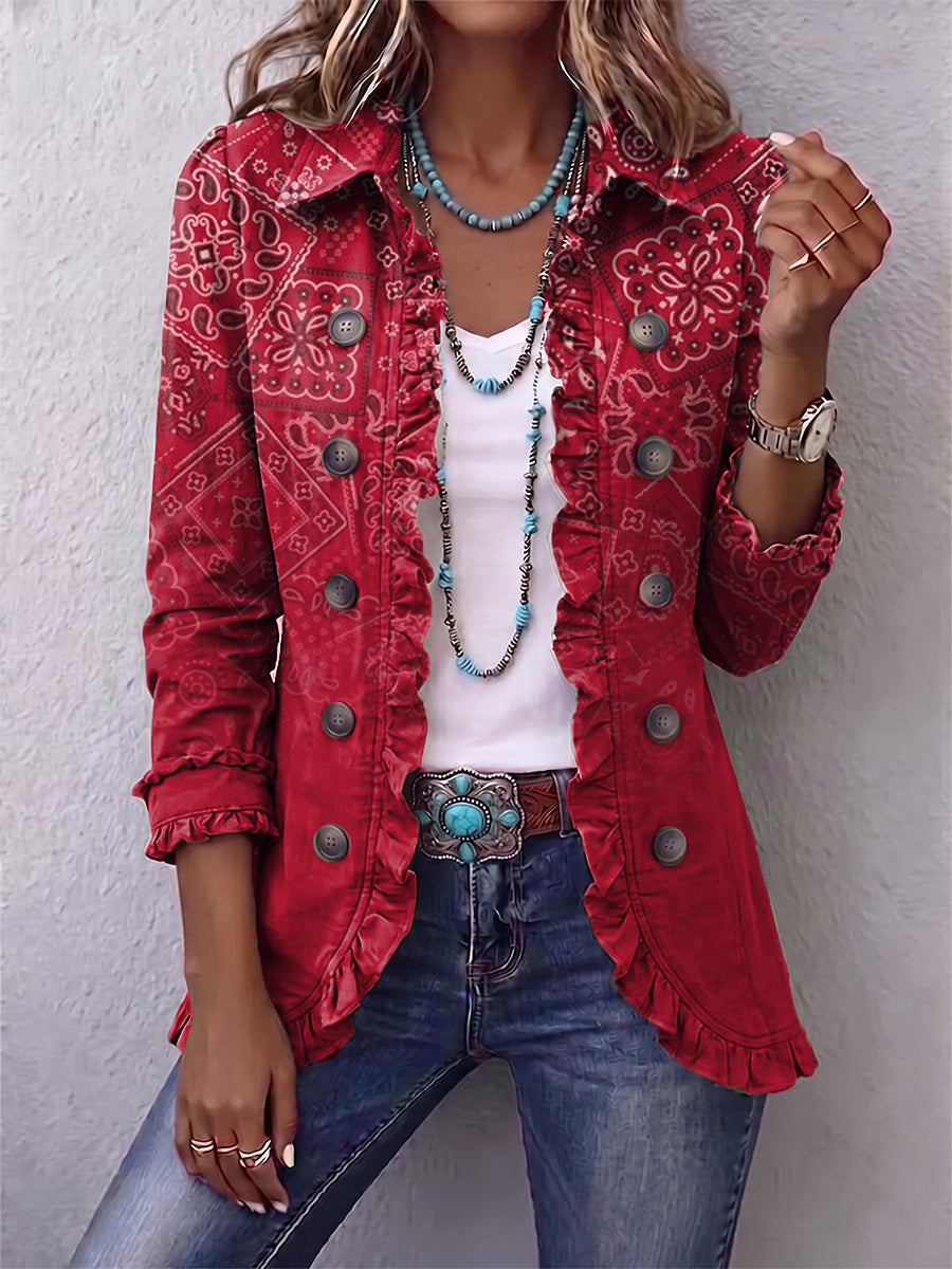 Ineke Paisley Jacket