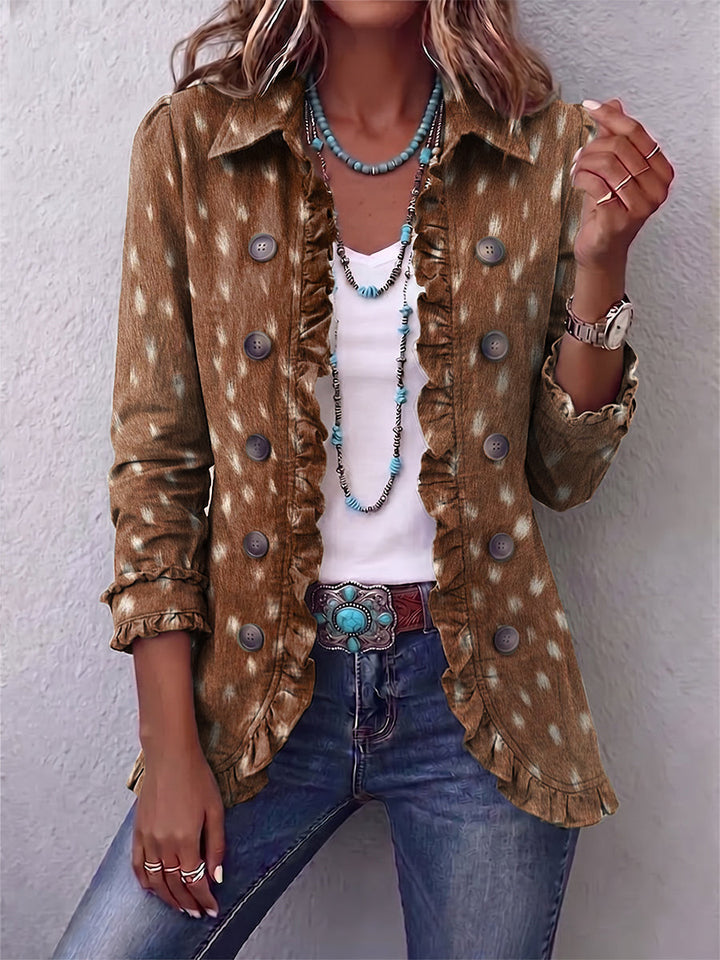 Anke Animal Print Jacket