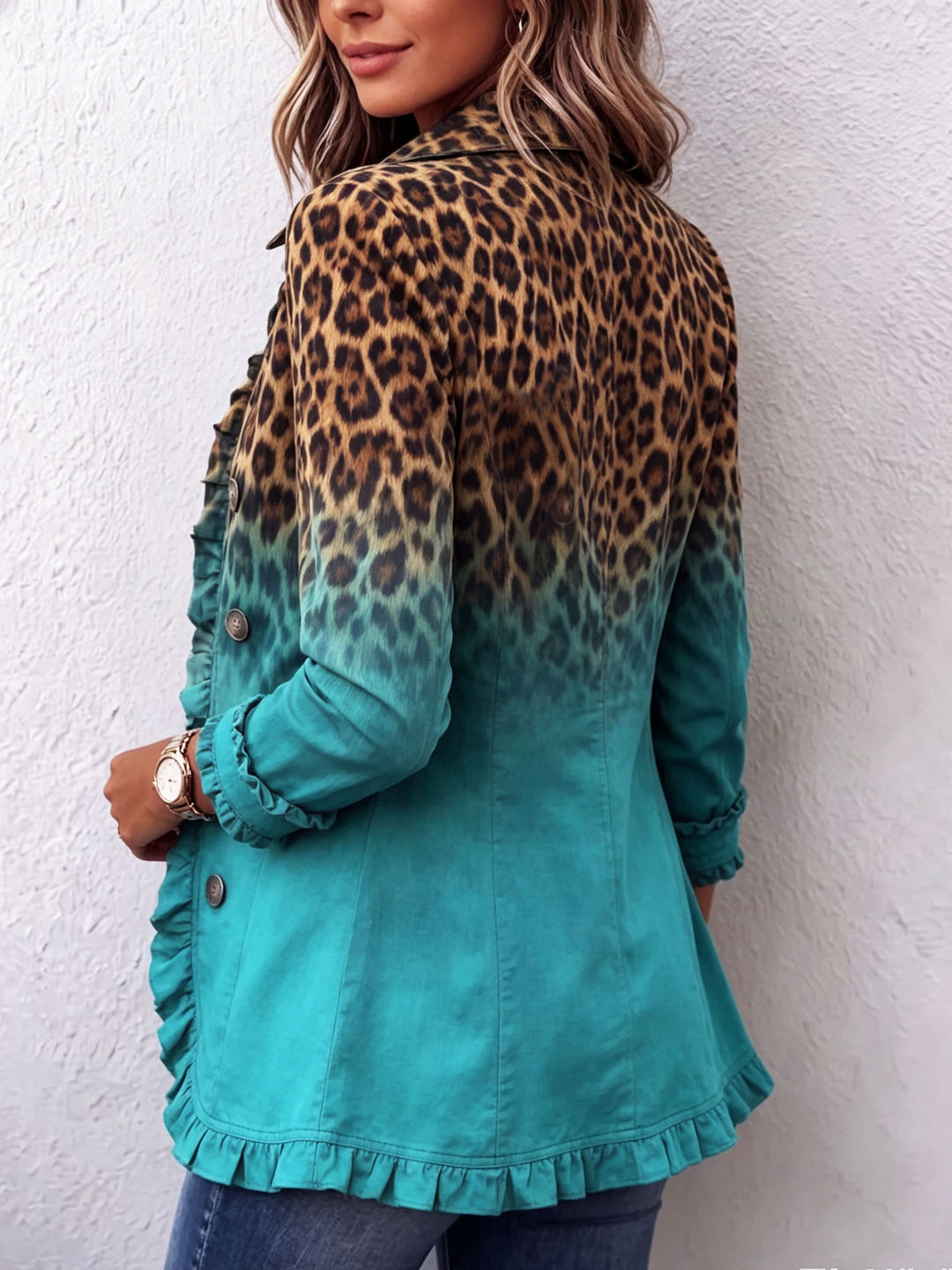Mirjam Leopard Blazer