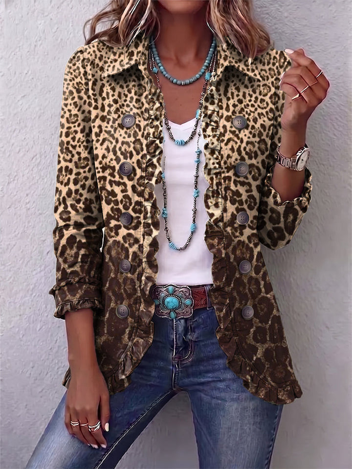Marieke Leopard Jacket
