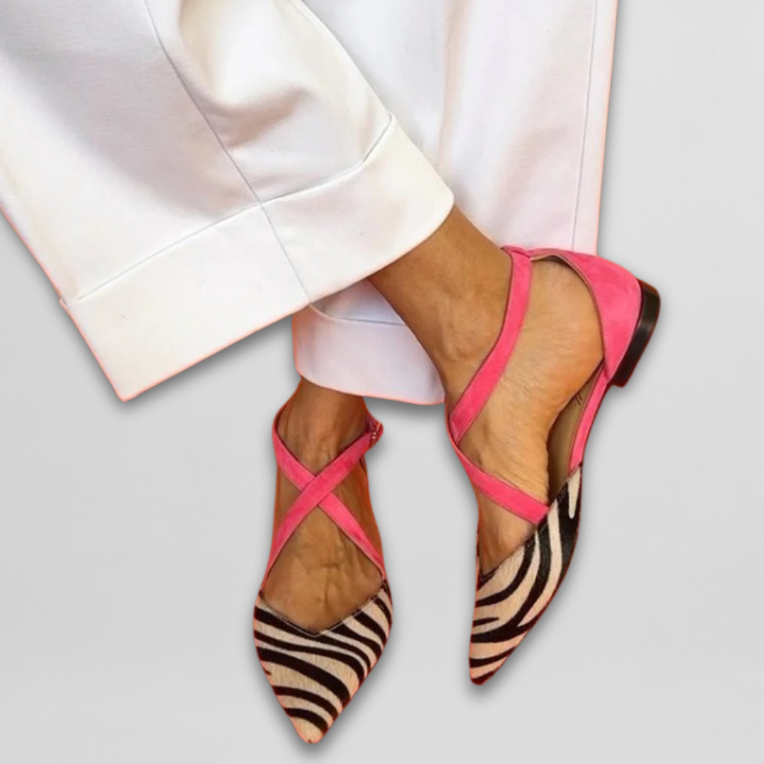Ornella | Strappy Ballerinas