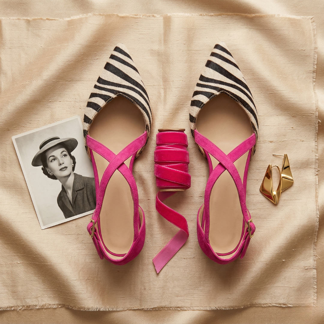 Ornella | Strappy Ballerinas