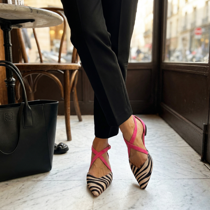 Ornella | Strappy Ballerinas