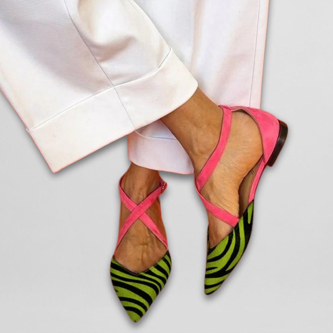 Ornella | Strappy Ballerinas