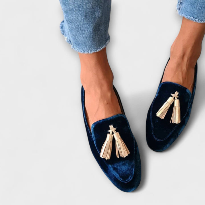 Quinnlyn | Vintage Fringed Loafers