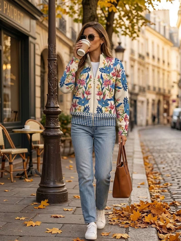 Rieke | Botanical Garden Zip Cardigan