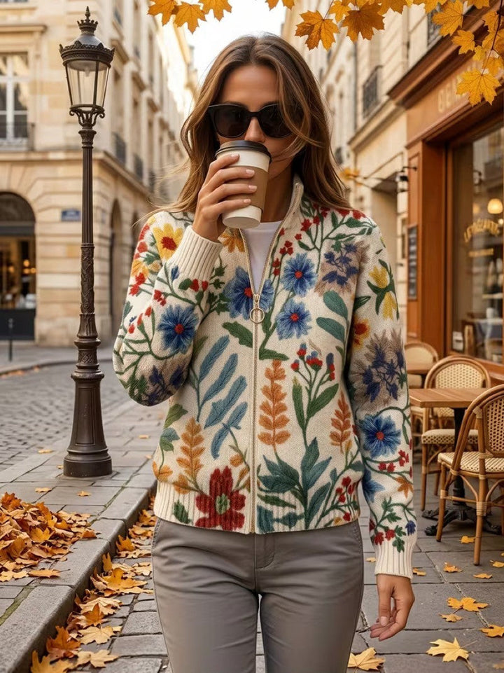 Rieke | Botanical Garden Zip Cardigan